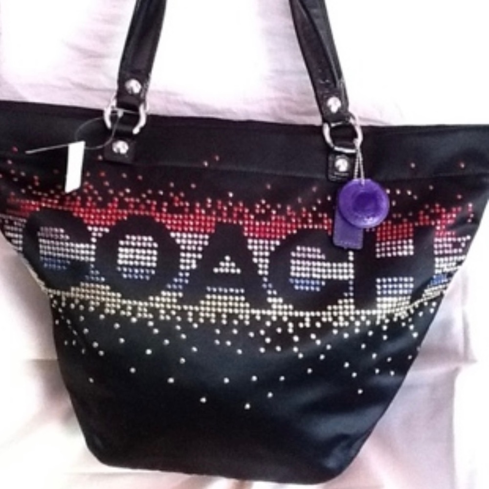 Coach glitter purse